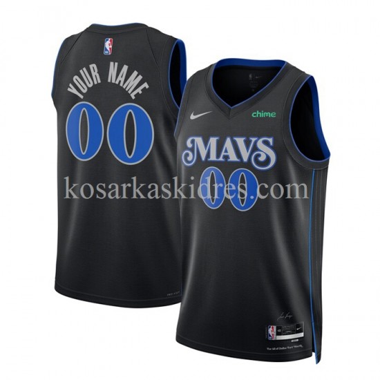 Dallas Mavericks Dres Custom Nike 2023-2024 City Edition Crno Swingman