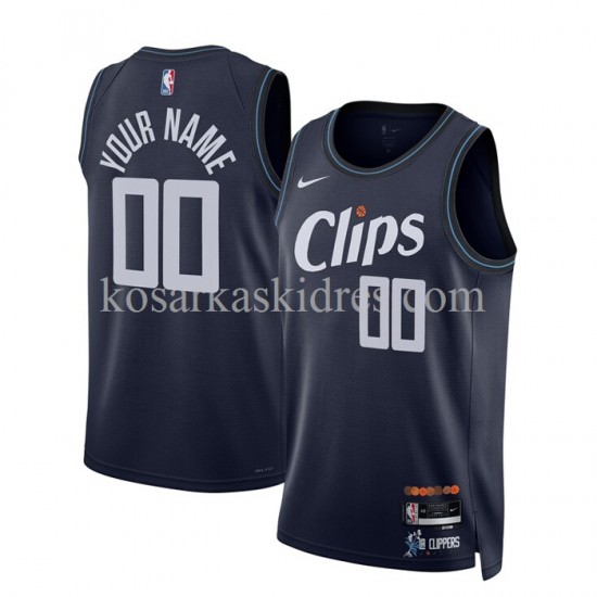 Los Angeles Clippers Dres Custom Nike 2023-2024 City Edition Mornarskoplava Swingman