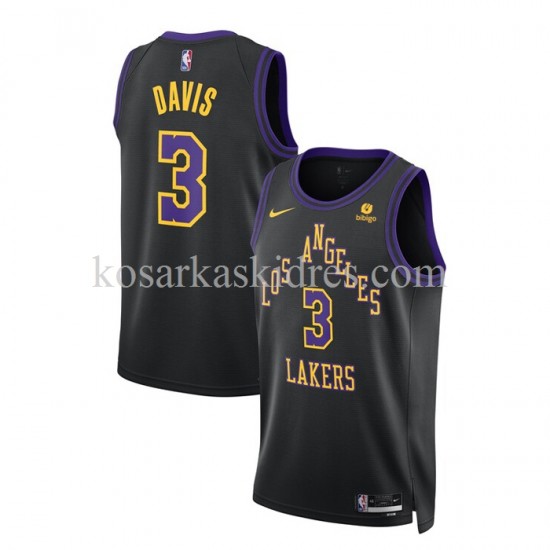 Los Angeles Lakers Dres Anthony Davis 3 Nike 2023-2024 City Edition Crno Swingman