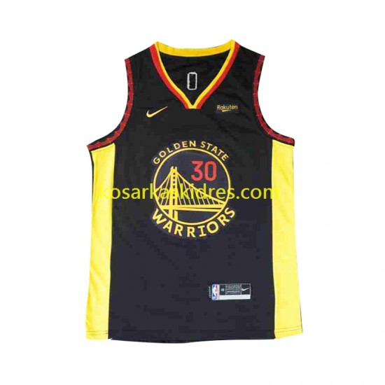 Golden State Warriors Dres Stephen Curry 30 Nike 2023-2024 Crno Swingman