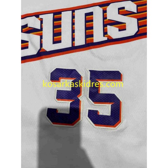 Phoenix Suns Dres Kevin Durant 35 ASSOCIATION EDITION 2023-2024 Bijela Swingman