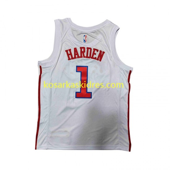 Philadelphia 76ers Dres Harden 1 Nike 2022-2023 City Edition Bijela Swingman