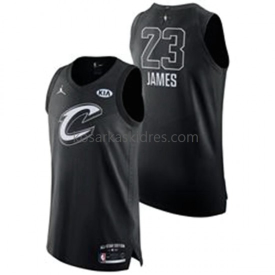 Cleveland Cavaliers Dres Lebron James 23 2018 All-Star Jordan Brand Crno Swingman