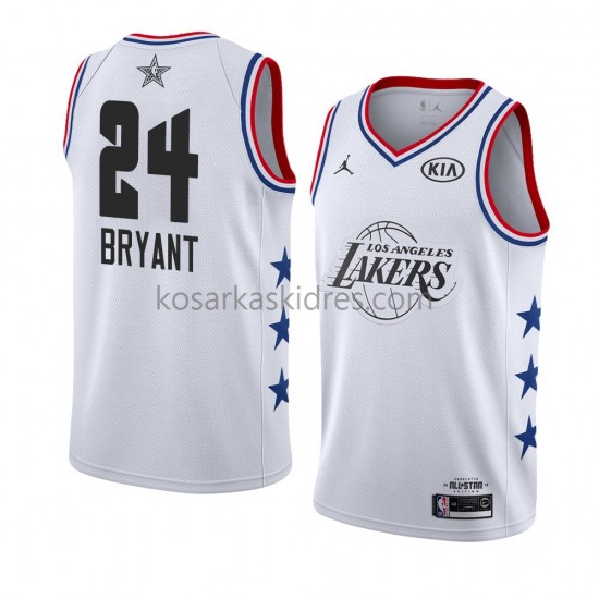 Los Angeles Lakers Dres Kobe Bryant 24 2019 All-Star Jordan Brand Bijela Swingman