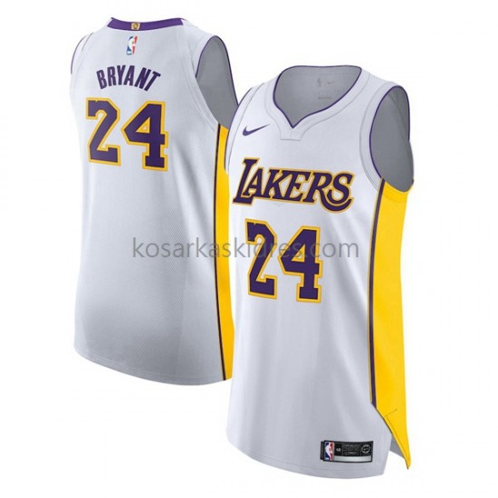 Los Angeles Lakers Dres Kobe Bryant 24 Nike 2017-18 Bijela Swingman