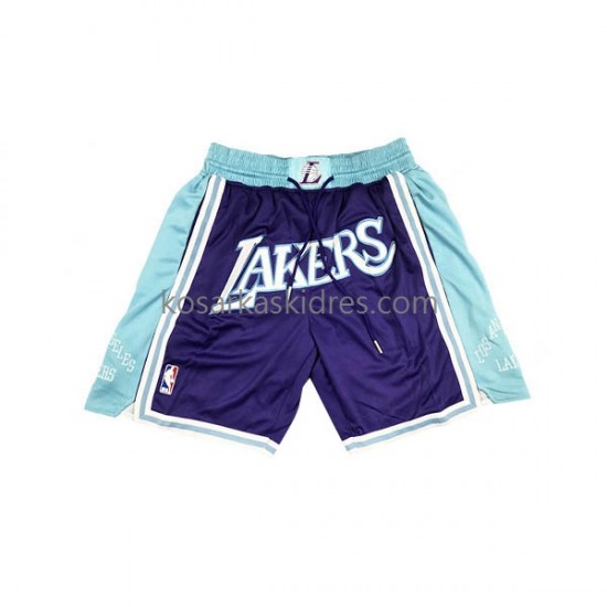Los Angeles Lakers City Edition Ljubičasta Kratke hlače s džepovima na patentni zatvarač Swingman
