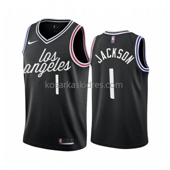 Los Angeles Clippers Dres Reggie Jackson 1 Nike 2022-23 City Edition Crno Swingman