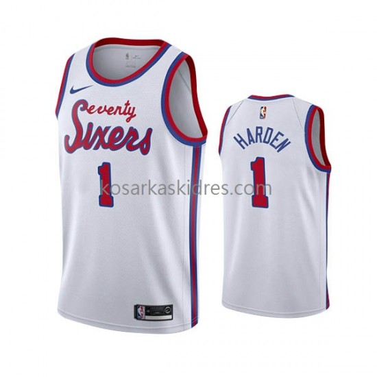 Philadelphia 76ers Dres James Harden 1 Nike 2022 Classic Edition Crvena Swingman